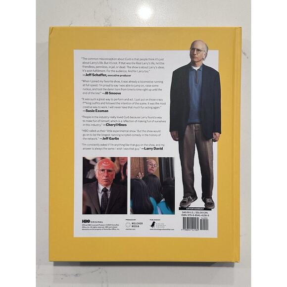SIGNED Larry David Lessons Learned Making of Curb Your Enthusiasm Book JSA COA - Picture 7 of 12